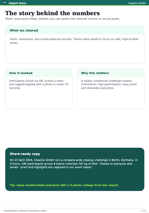 Report preview: Story